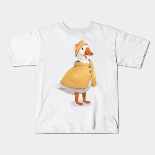 Raincoat Goose Kids T-Shirt